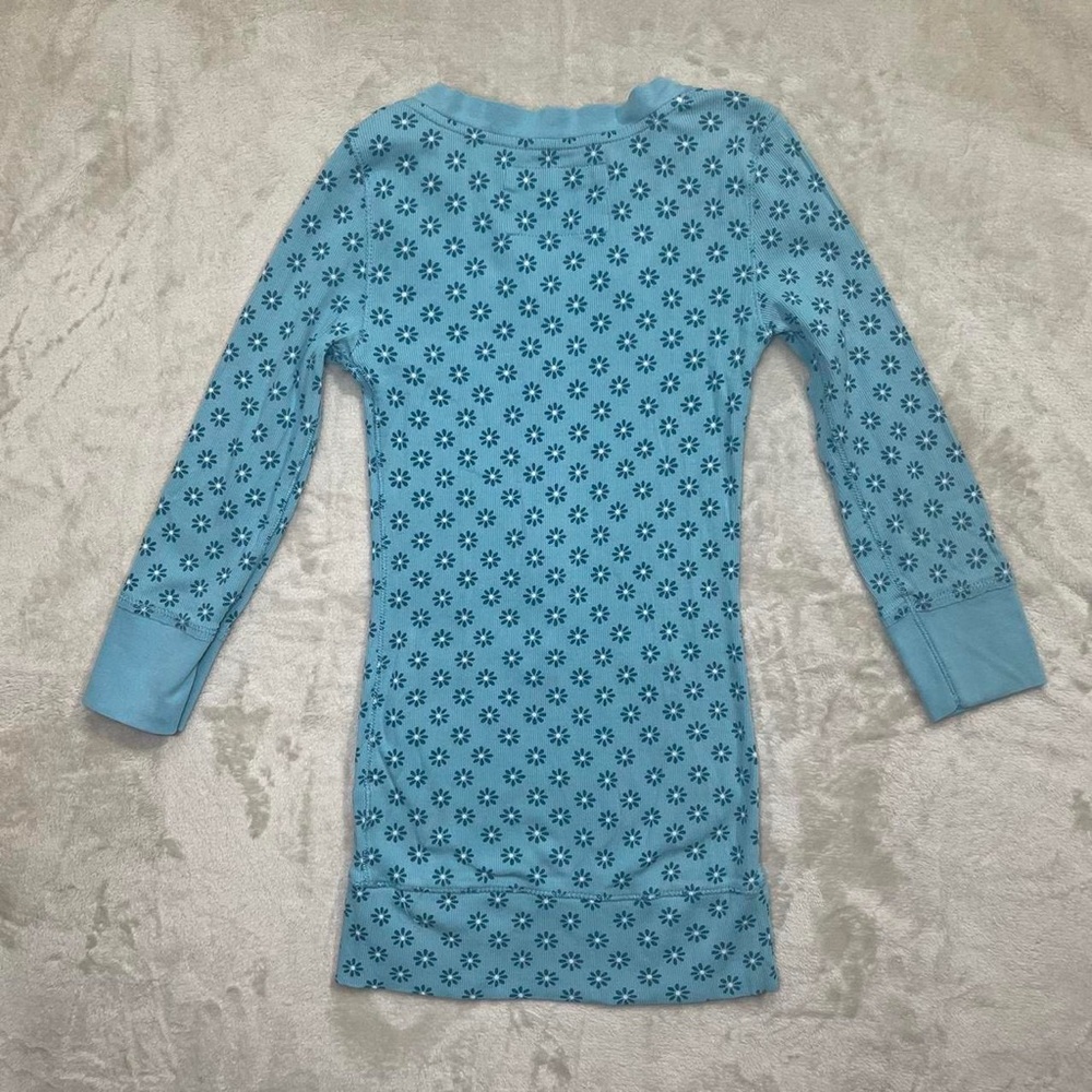 blue y2k Aeropostale henley top - Picture 3 of 7